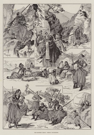 The Eastern Crisis, Cretan Insurgents by Ralph Cleaver